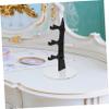 Zerodeko Sailboat-Shaped Eyeglass Display Stand Sunglasses Holder for Home and Shop Storage Organizer for Eyewear and Accessories Black view 4