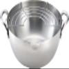 Yoshikawa SJ3391 Deep Frying Pot, Tempura Pot, 7.9 inches (20 cm), Gas Fire, Induction Compatible, Stainless Steel, Made in Japan view 1