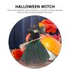 Sosoport Halloween Tree Topper Witch Decorative Treetop Star Halloween Tree Top Decoration Tree Witch Doll Decor Ornament view 4