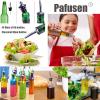 20 Pack Liquor Pour Spout, Liquor Bottle Pourers, Pour Spouts for Liquor Bottles with Dust Caps Seal Covers, Bar Tool, Hygienic, Dishwasher Safe view 2