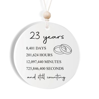 23rd Wax Wedding for Couple Wife Husband 23 Years Marriage Gift for Him Her