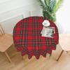 BETGINY Christmas Tablecloth 60 Inch Round Red Green Buffalo Plaid Tablecloth Dust-Proof Wrinkle Resistant Rustic Christmas Checkered Table Cloth for Holiday Party Dining view 4