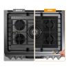 Stove Protector Liners, 5 Hole Gas Stove Pad, Reusable Gas Burner Covers, Washable Gas Stove Protective Cover, Cleaning Anti-Dirty Pad view 3
