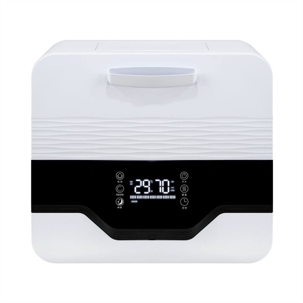 Humidifiers Quiet Ultrasonic Humidifiers Wall-mounted Humidifier 5L Large Capacity Timing Humidifier Intelligent Constant Humidity Humidifier, 45-95%RH Humidifity for Large Room Cool Mist Humidifier A