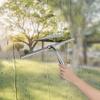 Squeegee for Shower Glass Door with Holder, 10" Silicone Blade, Stainless Steel Chrome Handle, for Kitchen Window, Bathroom Mirror & Car Glass Cleaning by Fab Glass and Mirror view 4