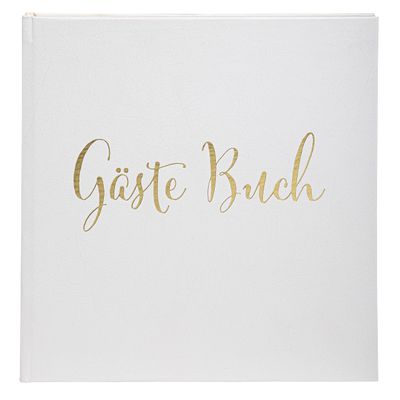 Exacompta Guest Book, Square, White
