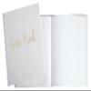 Exacompta Guest Book, Square, White view 3