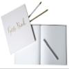 Exacompta Guest Book, Square, White view 4