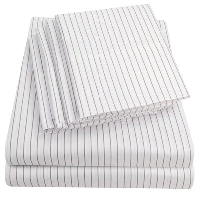 Sweet Home Collection Cal King Size Bed Sheets - 6 Piece 1500 Thread Count Fine Brushed Microfiber Deep Pocket Set - Extra Pillow Cases, Great Value (Pack of 6, 36 Count Total)