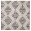 Linon The Anywhere Indoor Outdoor Washable Sapelo Ivory & Brown 2' X 3' Accent Rug view 1