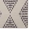 Linon The Anywhere Indoor Outdoor Washable Sapelo Ivory & Brown 2' X 3' Accent Rug view 4