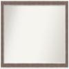 Amanti Art Brown Bathroom Mirror for Over Sink, 27x39 Noble Mocha Rectangle Vanity Mirror, Large Casual Frame, Hangs Horizonally and Vertically, Bathroom Wall Decor, Non-Beveled Edge view 1