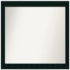 Amanti Art Black Bathroom Mirror for Over Sink, 28x40 Tribeca Black Rectangle Vanity Mirror, Large Modern Wood Frame, Hangs Horizonally and Vertically, Bathroom Wall Decor, Non-Beveled Edge view 1