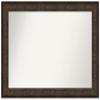 Amanti Art Bronze Bathroom Mirror for Over Sink, 30x42 Ridge Bronze Rectangle Vanity Mirror, Large Traditional Frame, Hangs Horizonally and Vertically, Bathroom Wall Decor, Non-Beveled Edge view 1