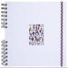 EXACOMPTA - Ref 15132E - FRENCH'CLASS Spiral Bound Photo Album - 150 Photos - 50 White Pages - Format 32 x 22 cm - White Cover in Laminated Paper with Elastic Closure view 2