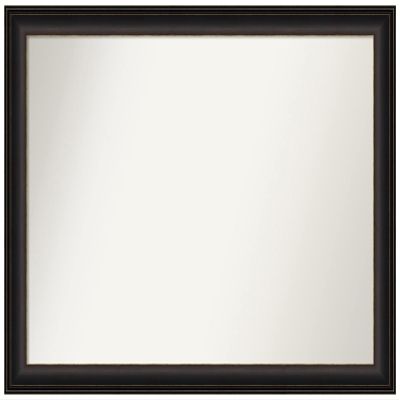Amanti Art Bronze Wall Mirror 32x43 Trio Oil Rubbed Bronze Rectangle Bathroom Mirror for Wall Decor Living Room, X-Large Traditional Frame, Hangs Horizonally and Vertically, Bathroom Decor,
