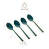 Artes ARTTSPNGRN4PC Teaspoons, Stainless Steel view 2