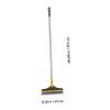 Housoutil Handle Floor Scrub Brush for Bathroom Cleaning Dual-Sided Design for Corner and Grout Easy Storage Hanging for Hard Reach Areas view 2