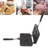 Mumusuki Stovetop Taiyaki Maker, Double Sided Non Stick Fish Shaped Pan for Japanese Desserts, Aluminum Alloy Bakeware with Anti Scald Handle (Gas Compatible) view 3