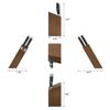 Cangshan L Series 3-Piece HUA Cleaver Block Set, German Steel Forged, Black, 1027426 view 3