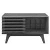 Modway Charcoal Render Vinyl Record Display Stand EEI-4263-CHA view 2