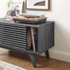 Modway Charcoal Render Vinyl Record Display Stand EEI-4263-CHA view 3