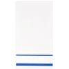 Gift Boutique 100 Blue Trim Lined Guest Napkins Disposable Paper Hand Towels for Bathroom, Wedding, Birthday, Baby Shower, Bridal Shower & Holiday Party Dcor view 1