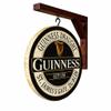 Guinness Draught Pub Sign - St. James's Gate Bar Wall Decor, Vintage Irish Tavern Style view 1
