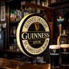 Guinness Draught Pub Sign - St. James's Gate Bar Wall Decor, Vintage Irish Tavern Style view 2
