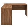 Modway Venture Modern MDF Wood L-Shaped Office Desk in Walnut view 3