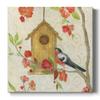 Renditions Gallery Bird Canvas Wall Art for Bedroom Animal Picture Red Flower Artwork Painting Prints for Bedroom Bathroom Kitchen Living Room view 1