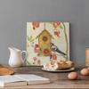 Renditions Gallery Bird Canvas Wall Art for Bedroom Animal Picture Red Flower Artwork Painting Prints for Bedroom Bathroom Kitchen Living Room view 2