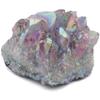 KALIFANO Angel Aura Amethyst Geode Titanium-Bonded High-Energy Amatista for Reiki, Wicca, Crystal Decor & Metaphysical Gifts Natural Crystals and Healing Stones (Family Owned) view 1