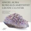 KALIFANO Angel Aura Amethyst Geode Titanium-Bonded High-Energy Amatista for Reiki, Wicca, Crystal Decor & Metaphysical Gifts Natural Crystals and Healing Stones (Family Owned) view 4