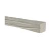 AZ Faux High-Density Polyurethane Faux Fireplace Mantel | Lightweight Rustic Floating Wood Beam with Mounting Strip and Touch-Up Kit | Old English | 48" L x 4" W x 4" H | Unfinished view 1