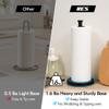KES Black Paper Towel Holder Countertop Paper Towel Stand Kitchen Standing Paper Towel Roll Holder with Weighted Base for Standard or Mega Rolls SUS304 Stainless Steel Matte Black, KPH202S14B-BK view 3