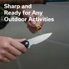 CIVIVI Mini Praxis Folding Pocket Knife, 2.98" D2 Steel Blade, Black view 2