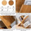LXBAMKEA Tree Bookshelf, Bamboo Children's Bookcases, Free Standing Tall Book Stand, Bedroom Study Living Room Storage Organizer Unit, Comic Book Painted Book Display Shelf view 3