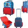 AVENTIS Childs Espresso Rectangle Table with Shelf & 2 Chairs Blue Automobile Sleepover Travel Bundle with Auto Luggage, Nap Set, Lunchbox, Snack Box, Bottle, & Magnetic Playset Ages 3+ view 3
