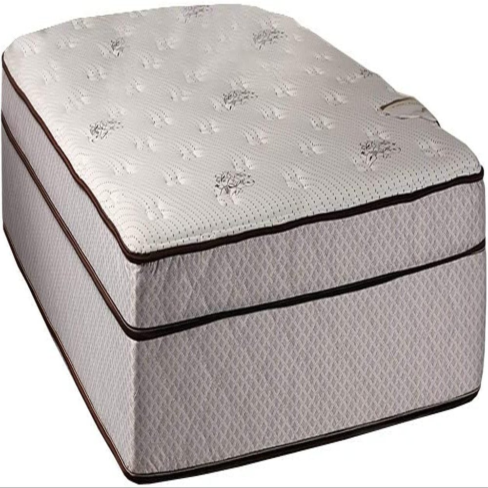 DS Solutions USA Fifth Ave Plush Extra Soft Pillowtop Full Size Mattress Only with Mattress Cover Protector