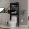 FM FURNITURE Valencia Over The Toilet Cabinet, Two Shelves, Double Door view 2