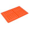 Jerliflyer Silicone Waffle Mold Mold, Waffle Maker Baking Pan Making for Waffle Cake Chocolate Craft Candy Soap Baking (4 even square) view 4
