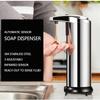 APUM Automatic Soap Dispenser,Soap Dispenser Equipped Stainless Steel w/Infrared Motion Sensor Upgraded Waterproof Base for Bathroom & Kitchen view 3