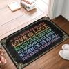 Funny Home Decor in This House We Believe Non-Slip Rugs Rubber Backing Indoor Doormat Easy Clean for Inside Floor Mats for Entryway 20 * 32 Inches view 1