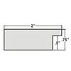 Craig Frames Bauhaus 200, 18x24 Picture Frame, Melinga Brown Oak view 2