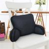 Armchair Back Lumbar Cushion Soft Cozy Plush Comfort Backrest Back Pad Cozy Warm Back Support Reading Pillow Relieves Back Coccyx Pain Relief Comfortable Lumbar Pillows Waist Pillows for Chair Sofa view 1