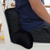 Armchair Back Lumbar Cushion Soft Cozy Plush Comfort Backrest Back Pad Cozy Warm Back Support Reading Pillow Relieves Back Coccyx Pain Relief Comfortable Lumbar Pillows Waist Pillows for Chair Sofa view 2