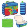 AVENTIS Childs Espresso Rectangle Table with Shelf & 2 Chairs Fun Blue Dinosaur Sleepover Travel Bundle with Dinosaur Luggage, Lunchbox, Backpack, Wallet, & Magnetic Playset Ages 3+ view 4