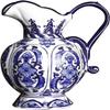 Flower Vase for Home Decor Modern Vase Hand-Painted Blue and White Porcelain New Chinese Fashion Jewelry Vase Decoration Creative Kettle Shape Flower Vase view 1