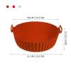 UPKOCH 3pcs Silicone Non-stick Baking Trays for Frying Roasting Reusable Silicone Mats Premium for Air Fryers Ovens view 2